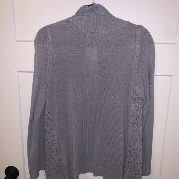 Grey Eddie Bauer Cardigan - Picture 2 of 2